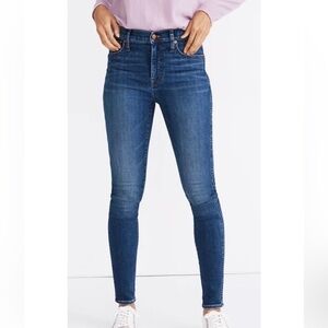Madewell size 27 9” high rise skinny jeans with tencel